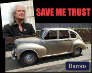 Brian May classic car Jowlett Javelin